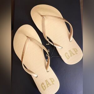 GAP Gold Sandals NWT